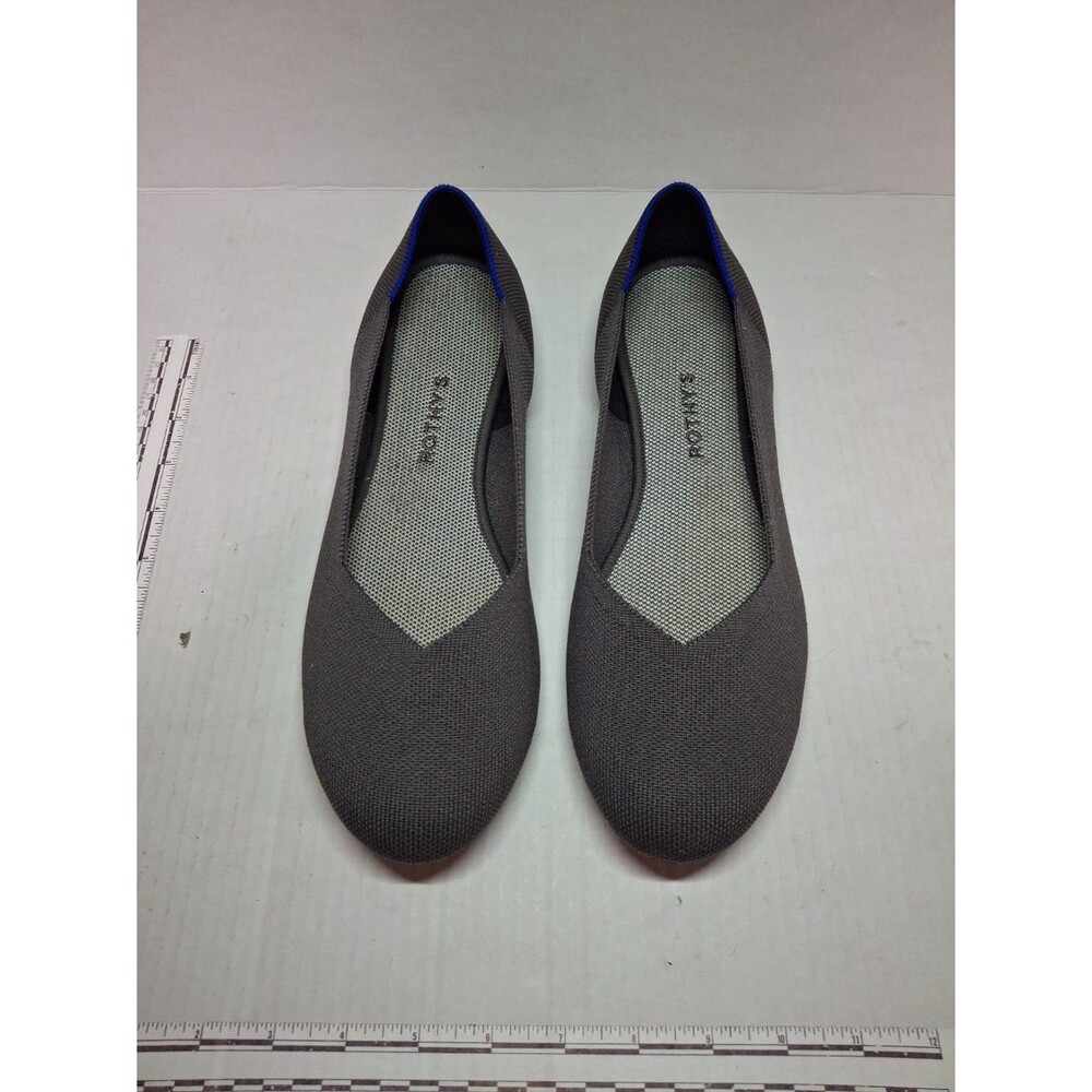 Rothy's Women's Grey and Blue Ballet-shoes size 12W SKU001-291